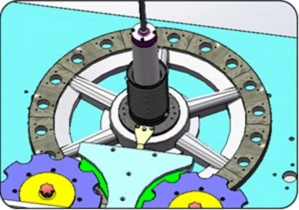 Rotary Self Adhesive Labeling Machine For Round Bottles