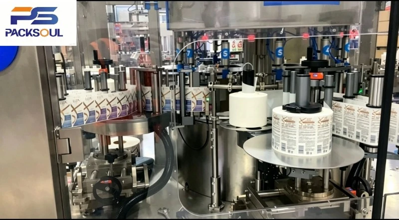 200ml Body Wash Bottle Labeling Machine