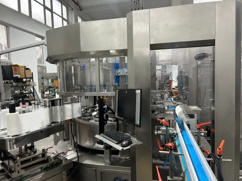 750ml Shampoo Flat Bottle Labeling Machine