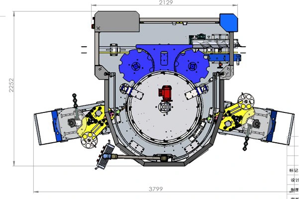 750ml Shampoo Flat Bottle Labeling Machine