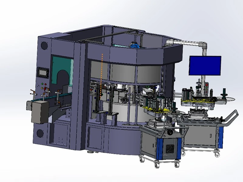 Custom Shape Bottle Labeling Machine