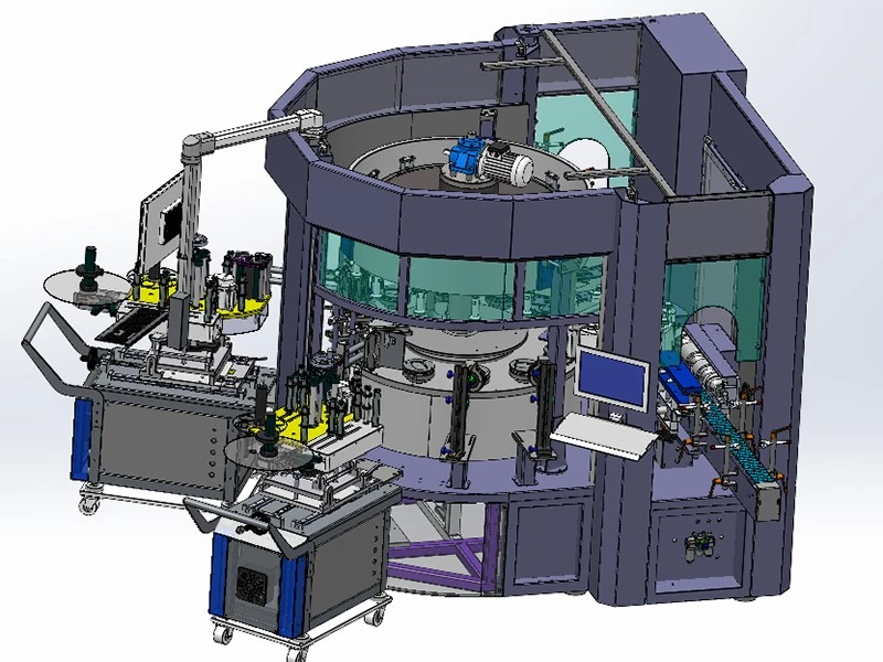 Custom Shape Bottle Labeling Machine